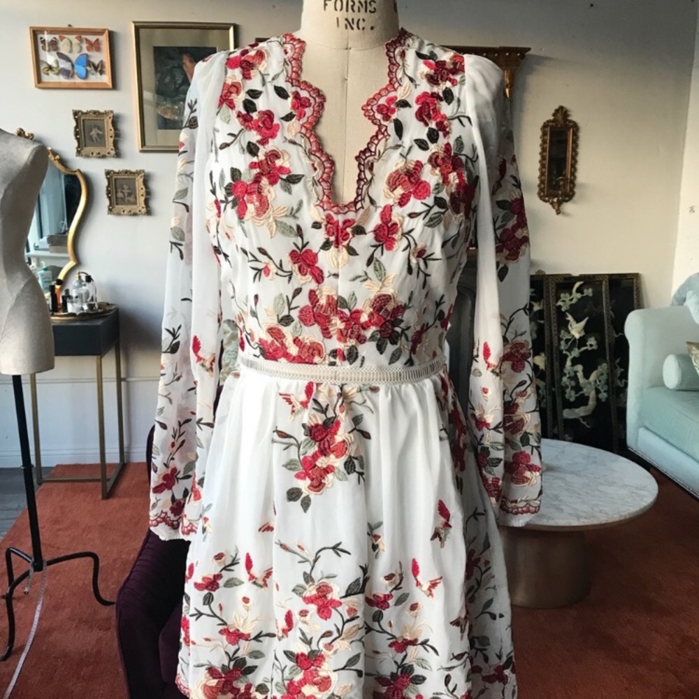 Embroidered Dress